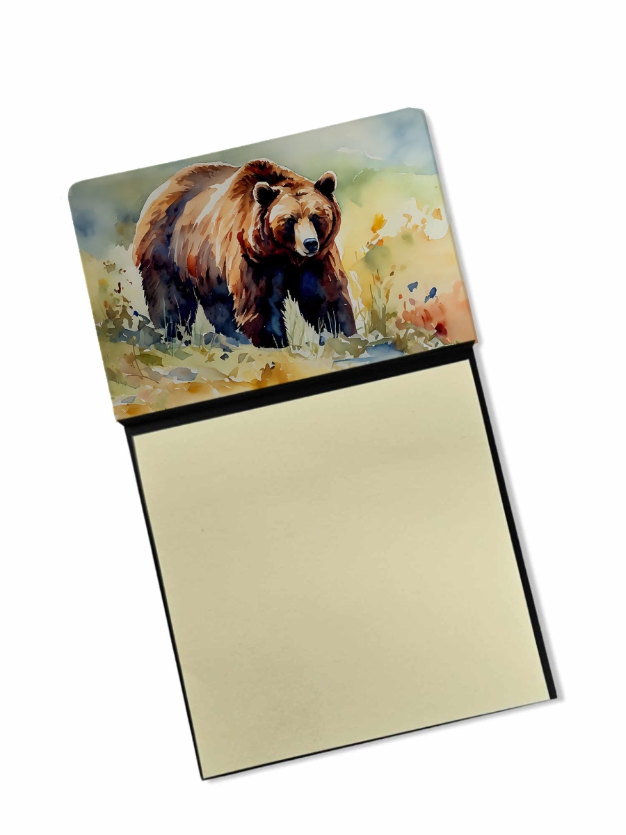 DAC2928SN 5.25 x 3.25 in. Grizzly Bear Sticky Note Holder