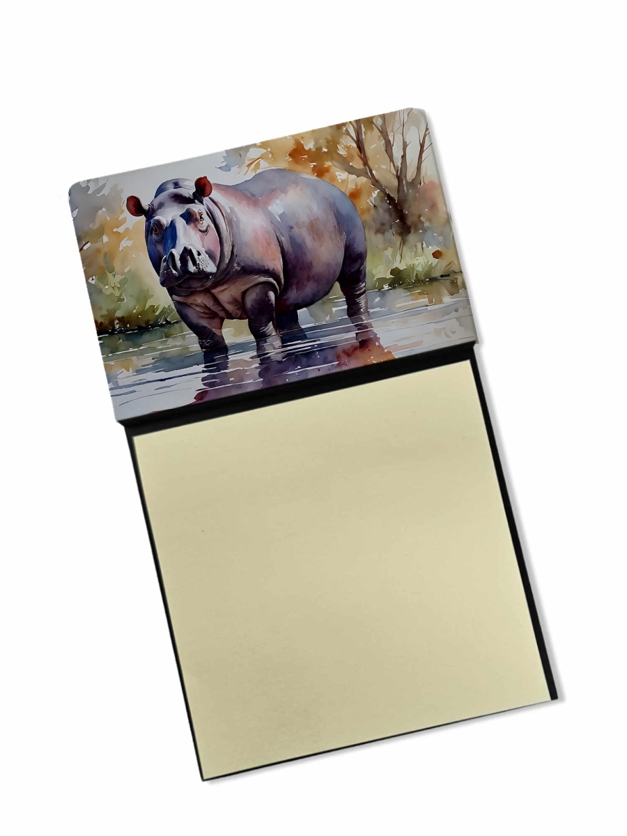 DAC2932SN 5.25 x 3.25 in. Hippopotamus Sticky Note Holder