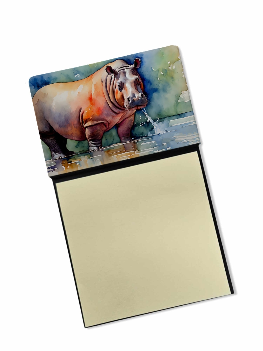 DAC2934SN 5.25 x 3.25 in. Hippopotamus Sticky Note Holder