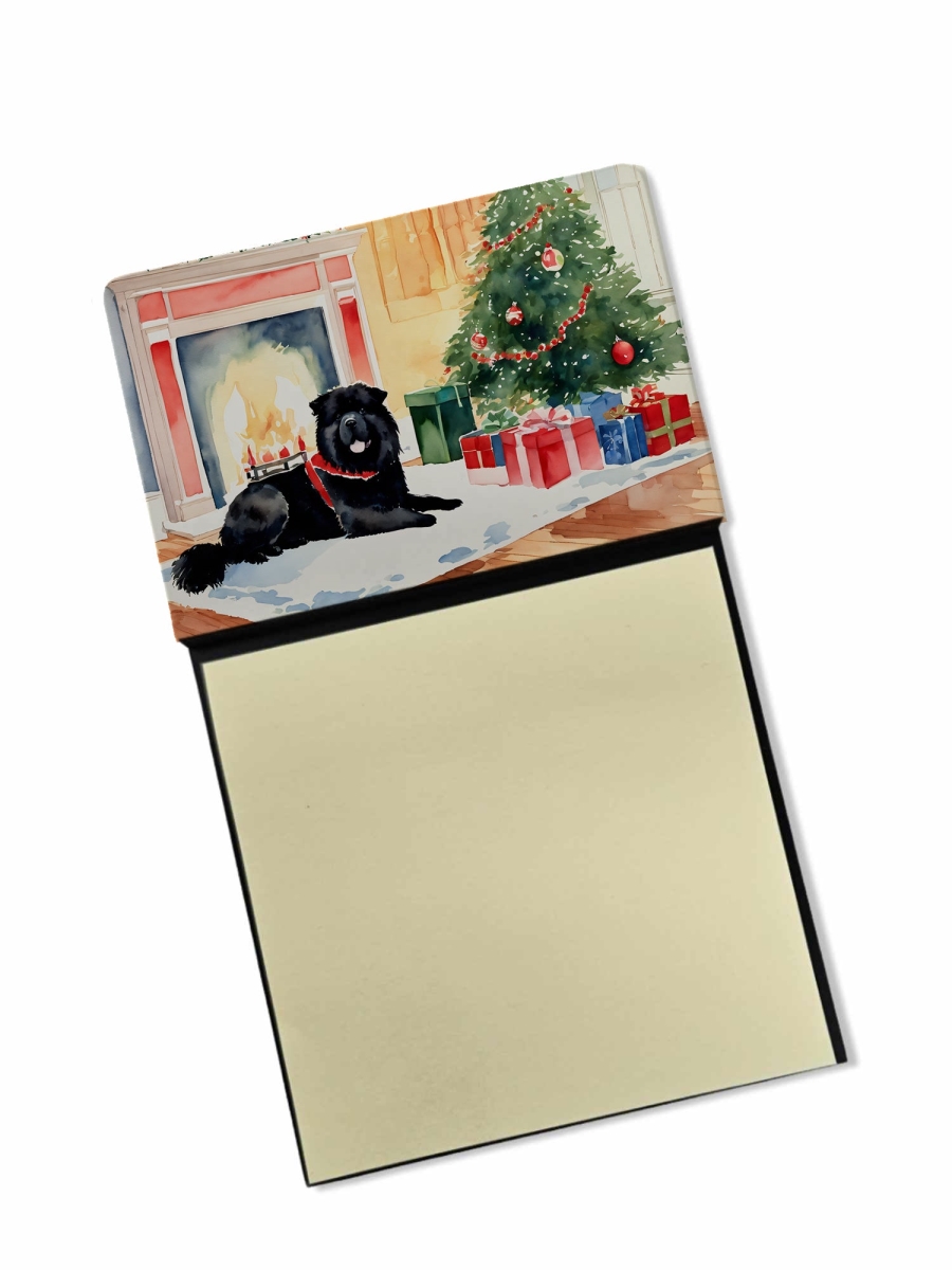 DAC2633SN 5.25 x 3.25 in. Chow Chow Cozy Christmas Sticky Note Holder