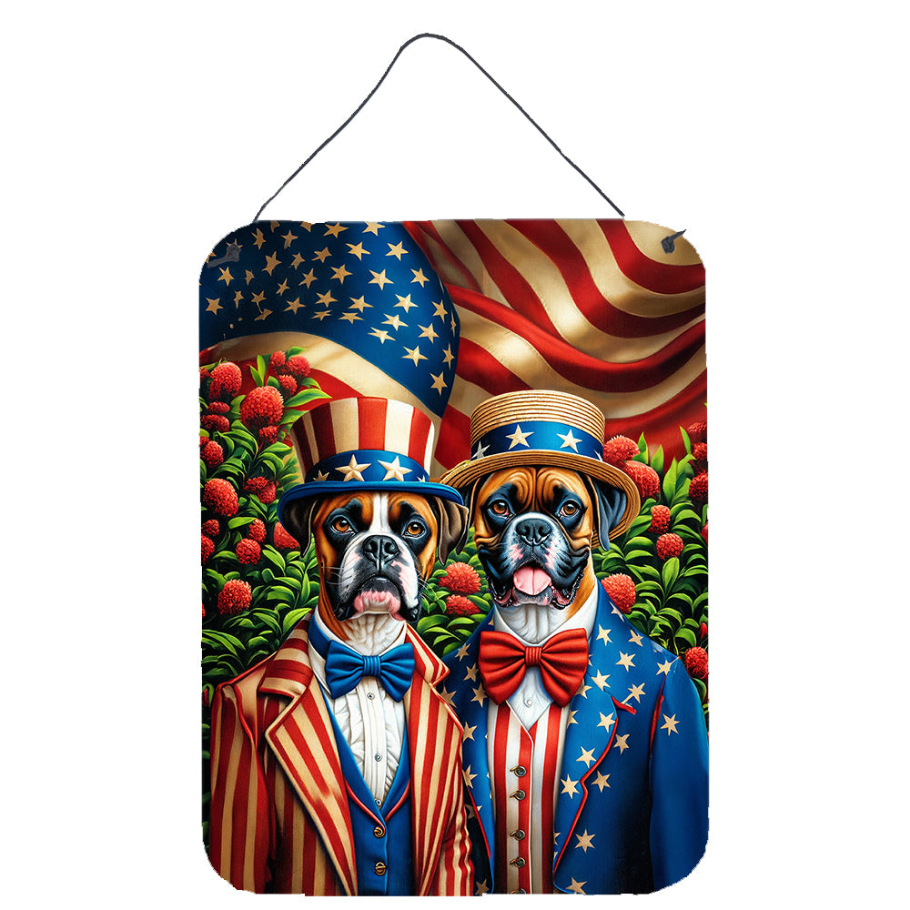 16 x 12 in. All American Boxer Wall or Door Hanging Prints
