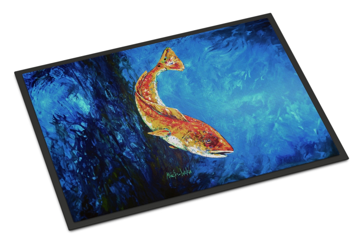 MW2085JMAT 24 x 36 in. Katy Red Red Fish Doormat