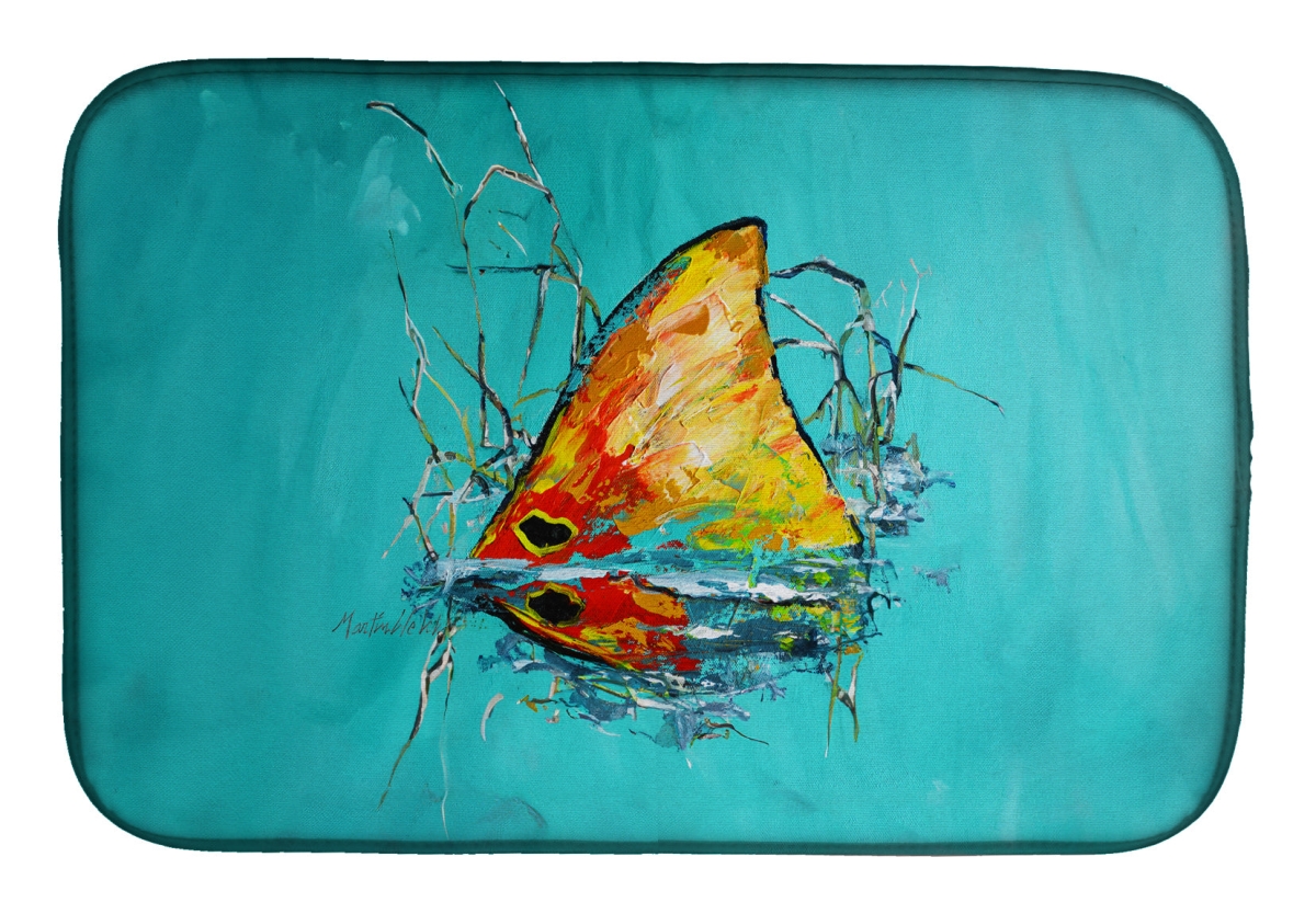 Picture of Carolines Treasures MW2081DDM 21 x 14 in. In the Marsh Red Fish Dish Drying Mat