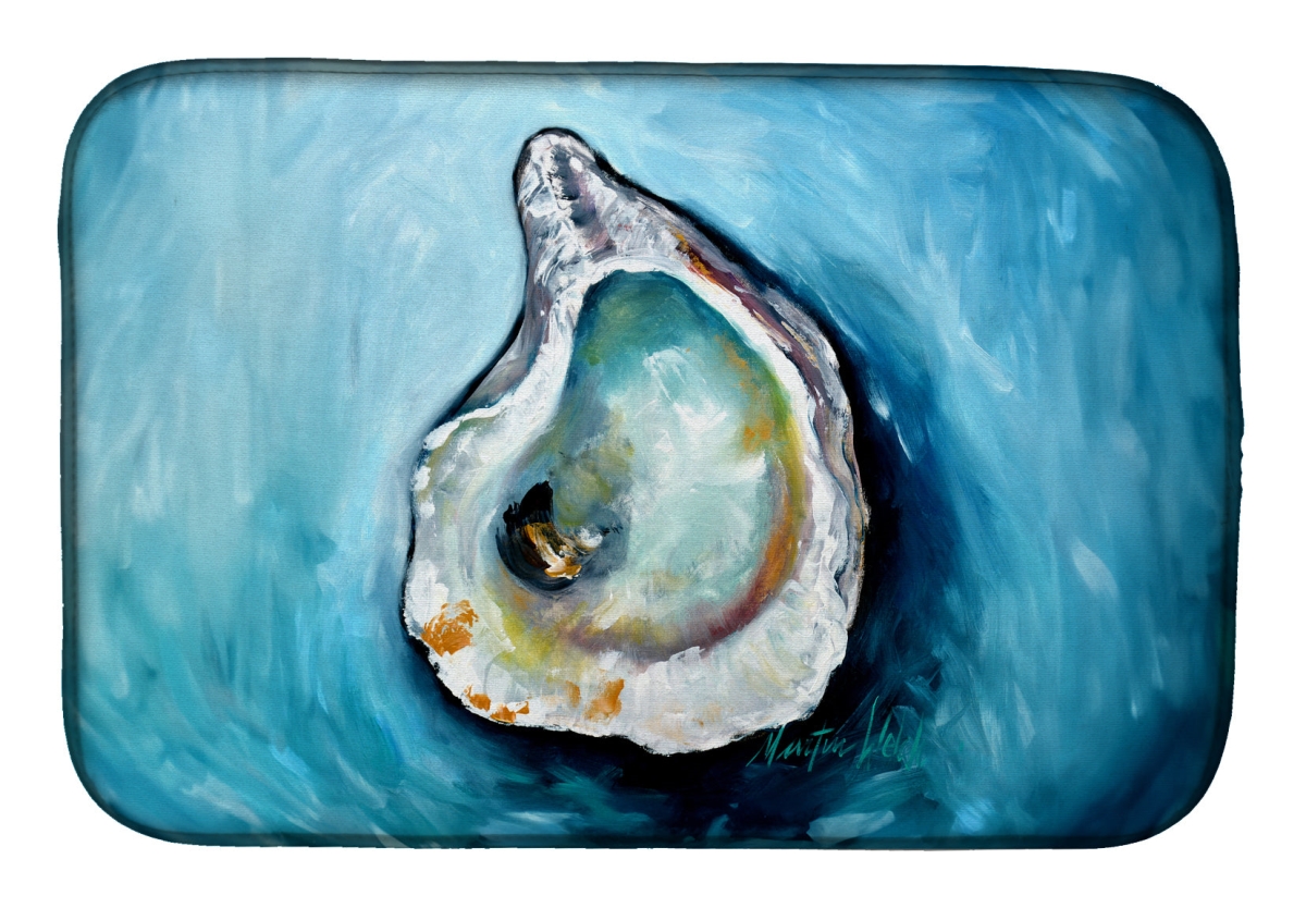 Picture of Carolines Treasures MW2082DDM 21 x 14 in. J Mac Oyster Dish Drying Mat