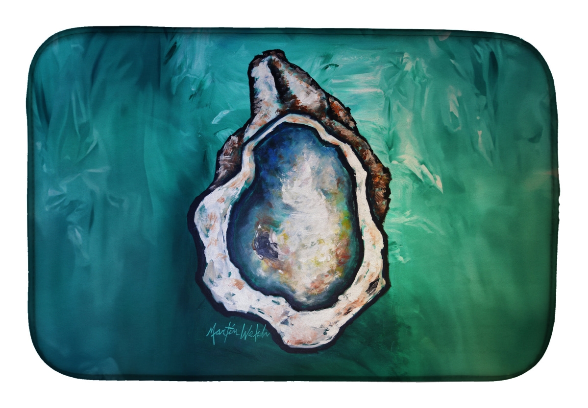 Picture of Carolines Treasures MW2106DDM 21 x 14 in. One Shell Oyster Dish Drying Mat