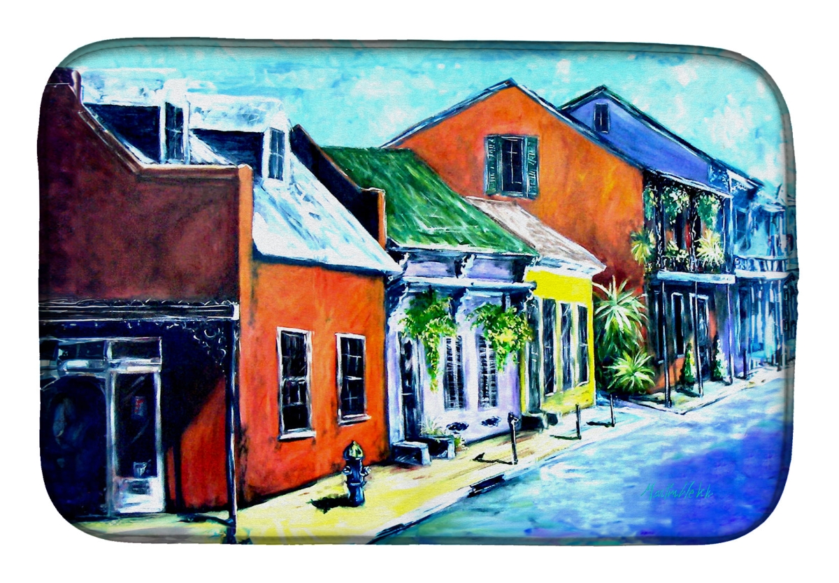 Picture of Carolines Treasures MW2132DDM 21 x 14 in. Somewhere Close Dish Drying Mat