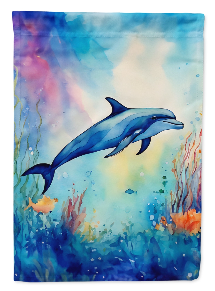 DAC2786CHF 40 x 28 in. Dolphin House Flag