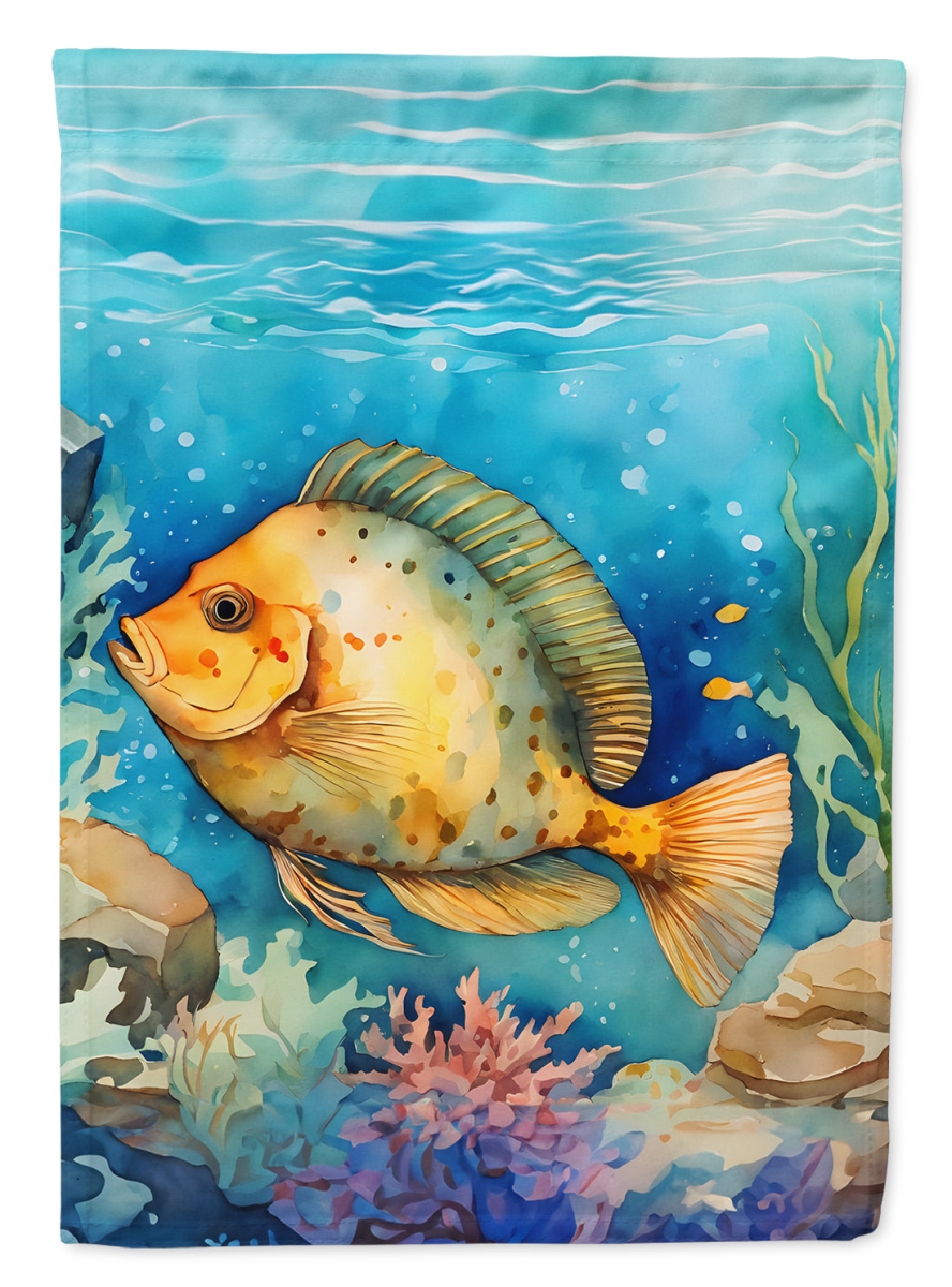 DAC2787CHF 40 x 28 in. Flounder House Flag