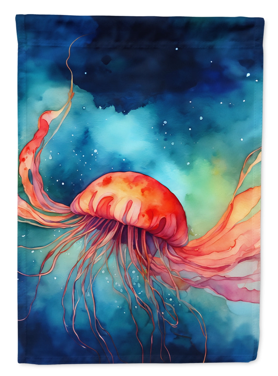 DAC2788CHF 40 x 28 in. Jellyfish House Flag
