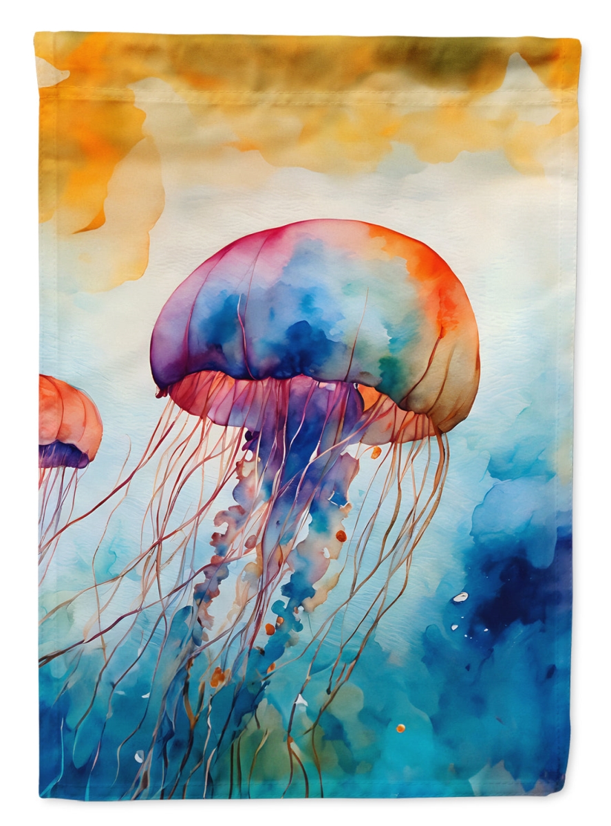 DAC2789CHF 40 x 28 in. Jellyfish House Flag