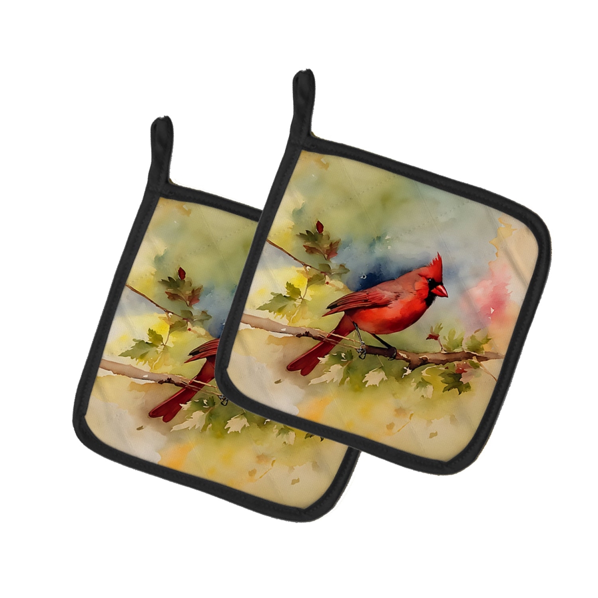 DAC3200PTHD 7.5 x 7.5 in. Cardinal Pot Holders - Set of 2