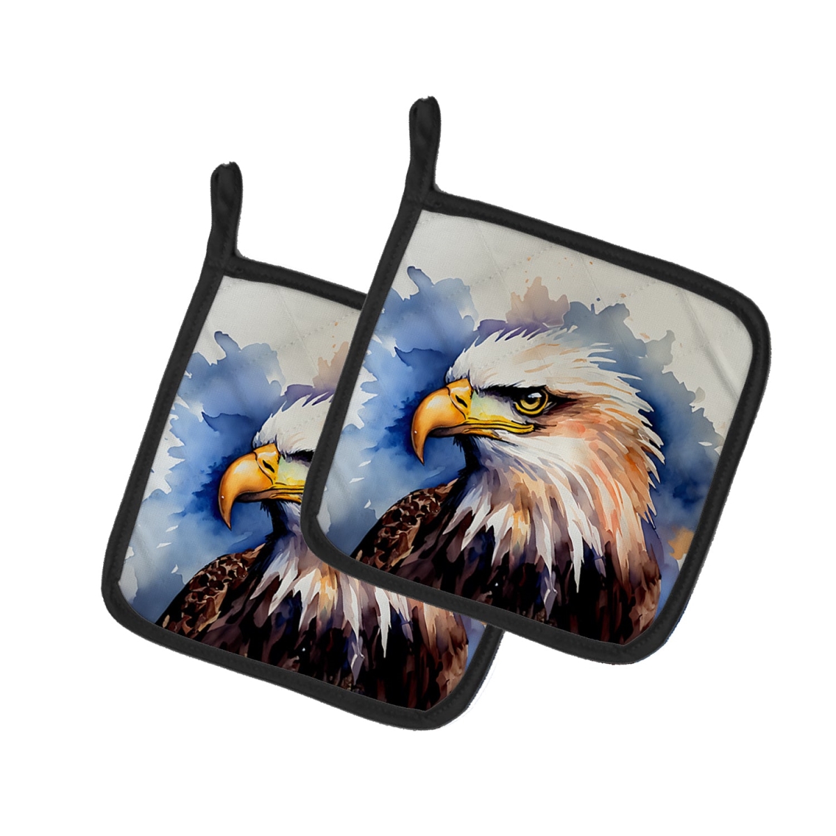 DAC3207PTHD 7.5 x 7.5 in. Eagle Pot Holders - Set of 2