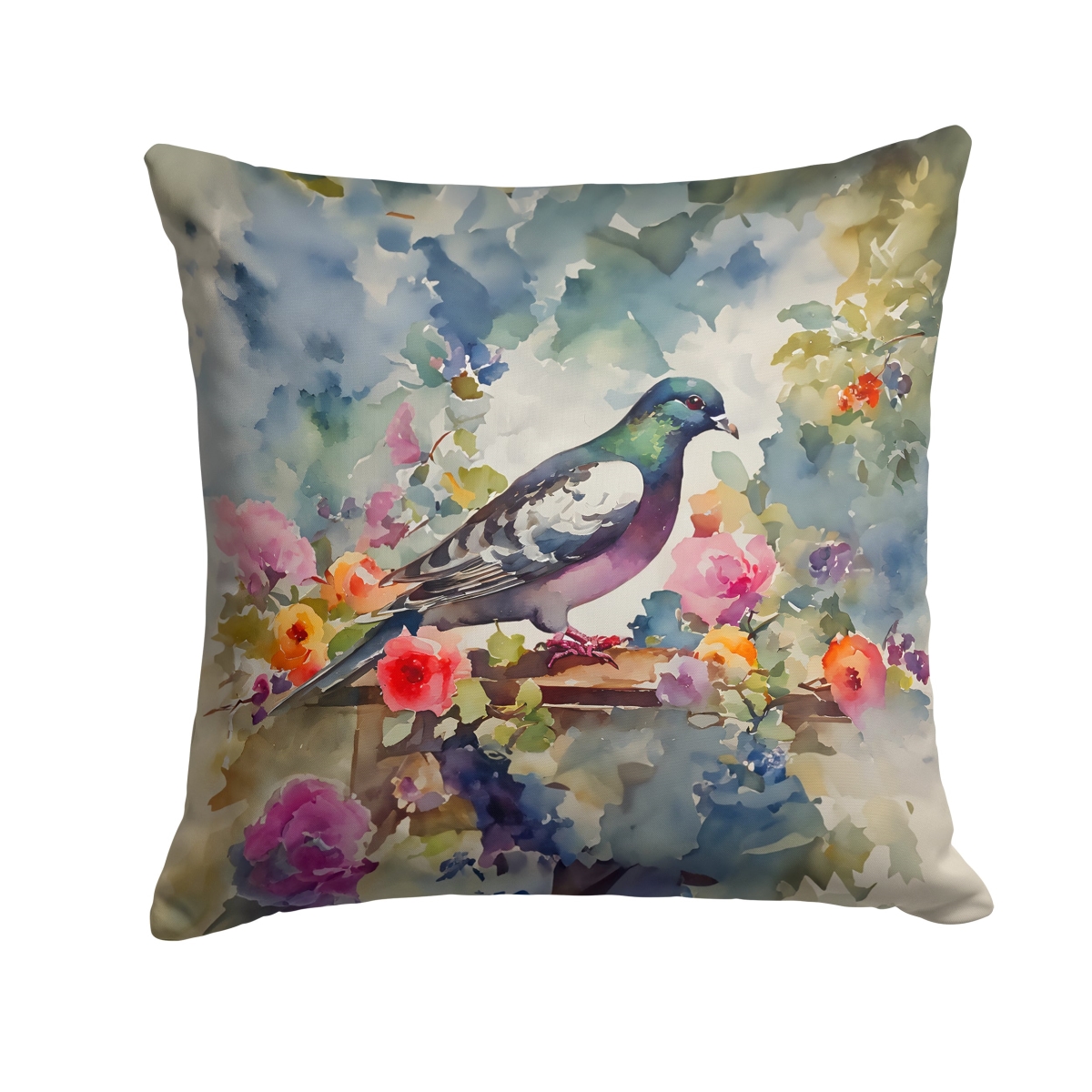 DAC3260PW1818 18 x 18 in. Pigeon Throw Pillow
