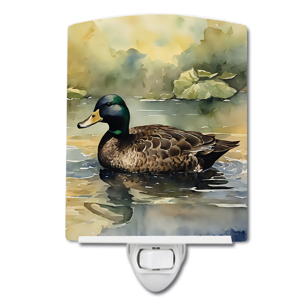 DAC3178CNL 6 x 4 in. American Black Duck Ceramic Night Light