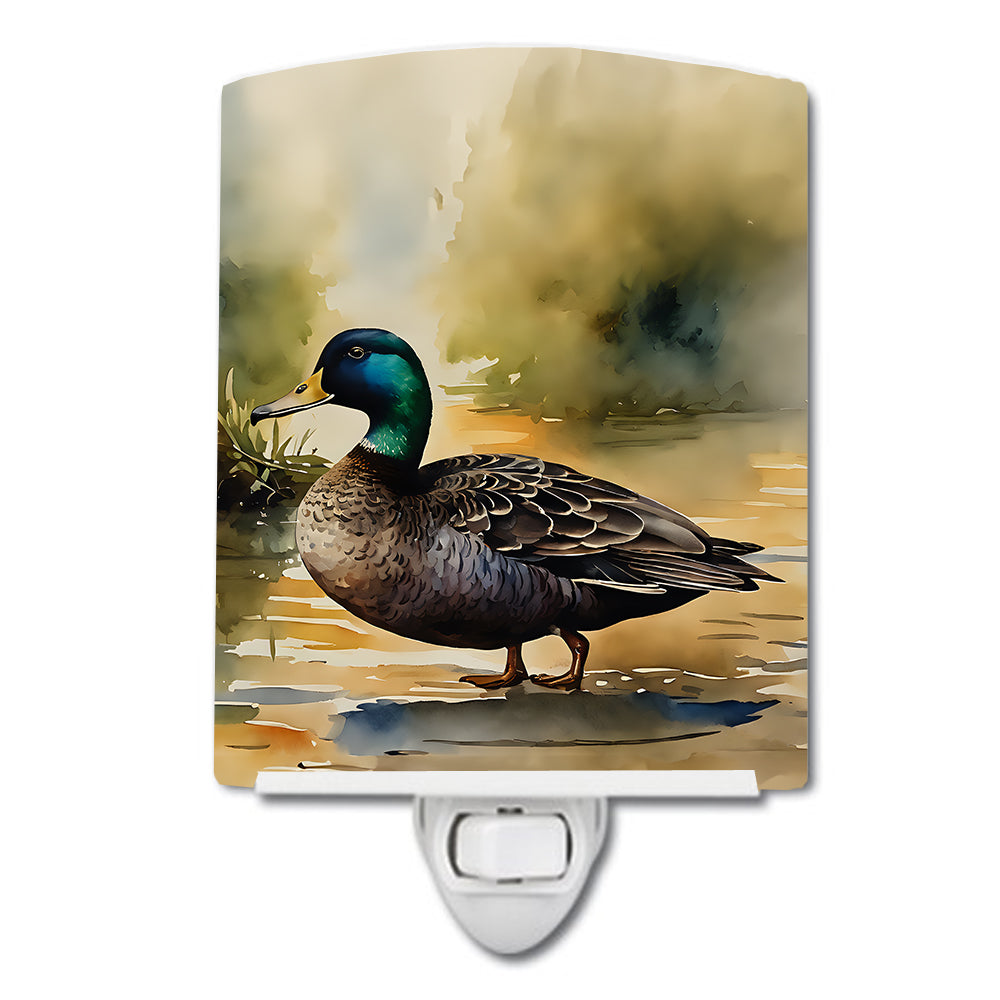 DAC3180CNL 6 x 4 in. American Black Duck Ceramic Night Light