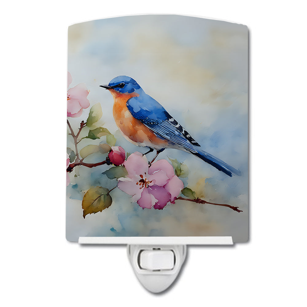 DAC3189CNL 6 x 4 in. Bluebird Ceramic Night Light