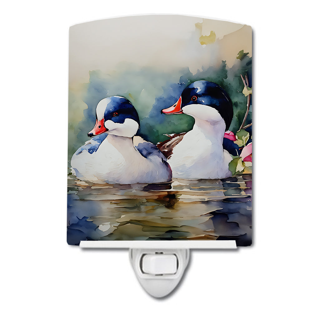 DAC3192CNL 6 x 4 in. Bufflehead Ceramic Night Light