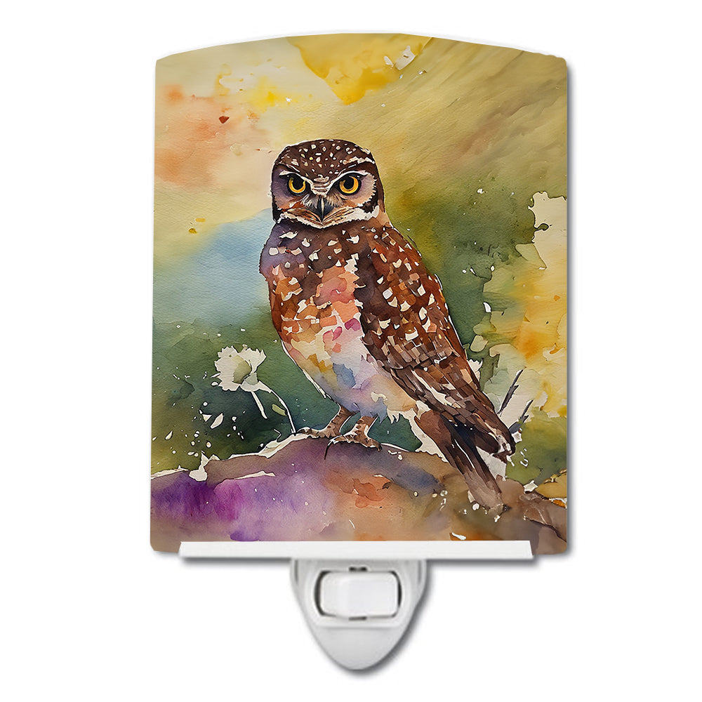 DAC3195CNL 6 x 4 in. Burrowing Owl Ceramic Night Light