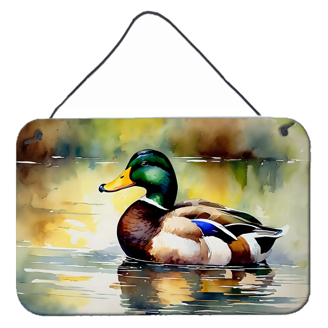 DAC3239DS812 12 x 8 in. Mallard Wall or Door Hanging Prints