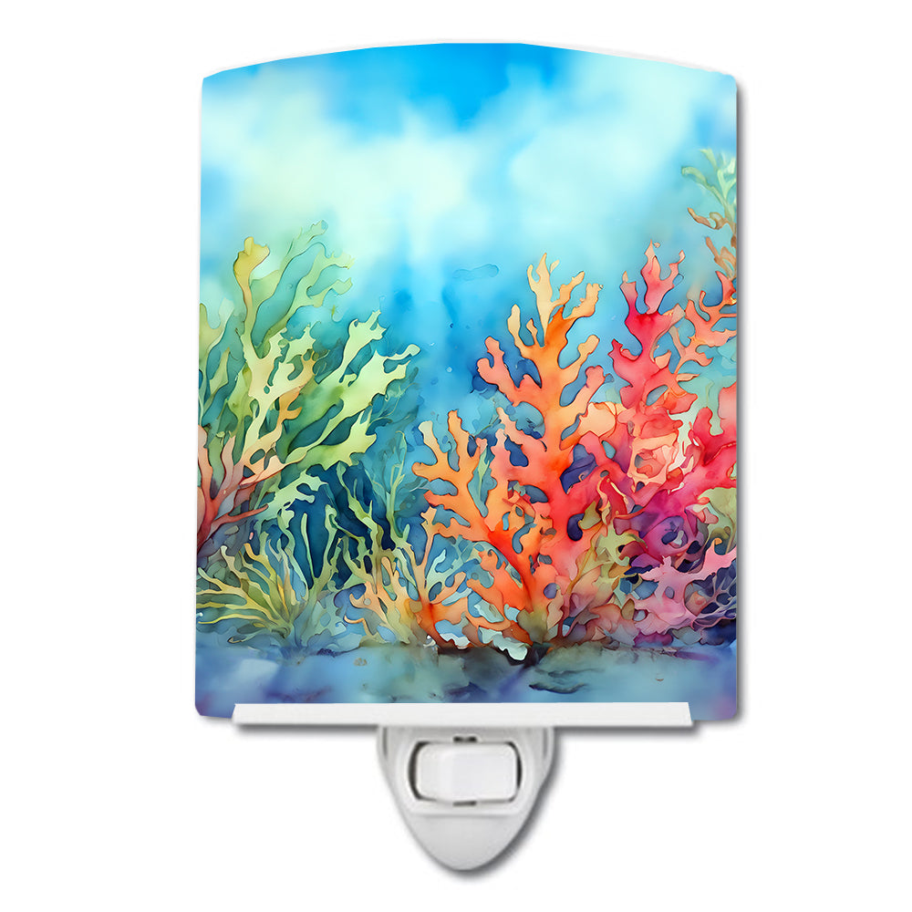 DAC2825CNL 6 x 4 in. Seaweed Ceramic Night Light