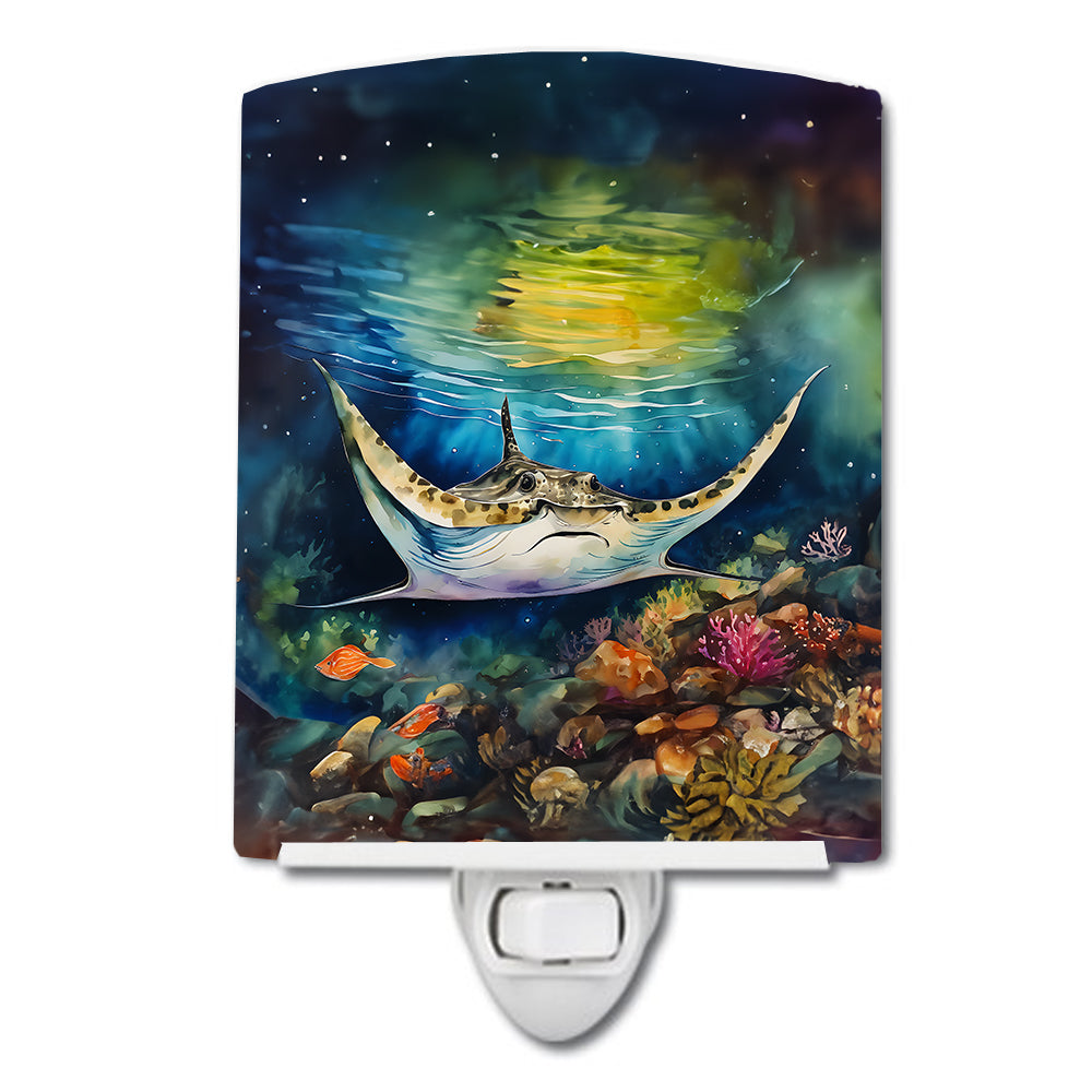 DAC2831CNL 6 x 4 in. Sting Ray Ceramic Night Light