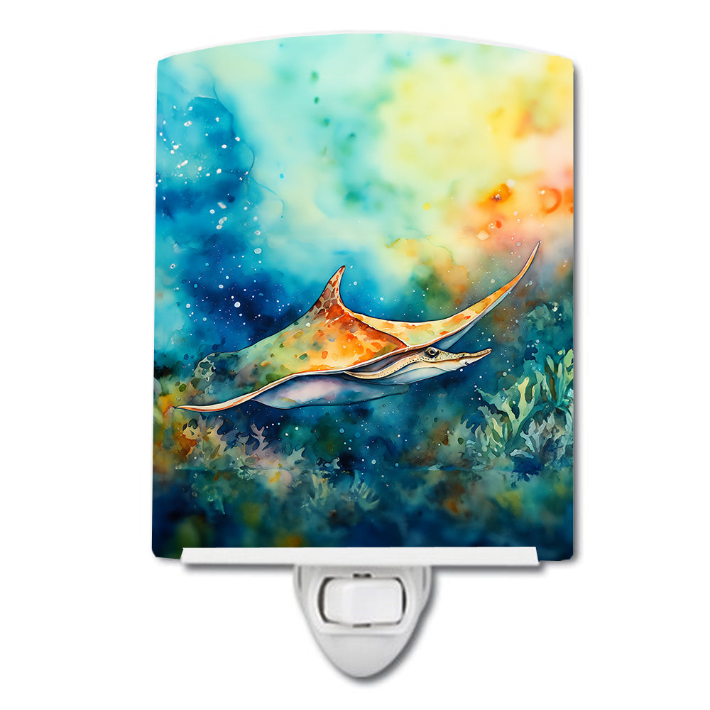 DAC2832CNL 6 x 4 in. Sting Ray Ceramic Night Light