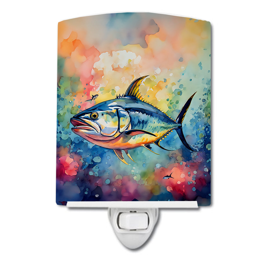 DAC2843CNL 6 x 4 in. Yellowfin Tuna Ceramic Night Light