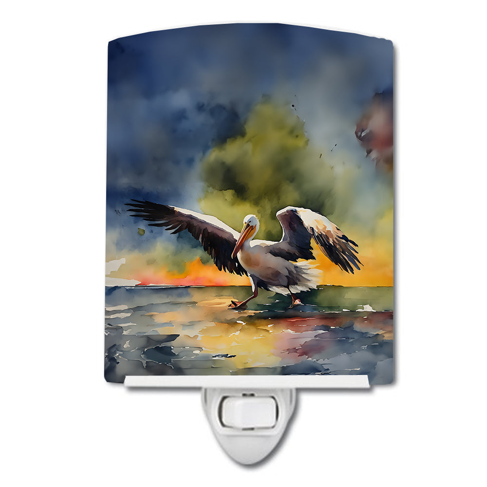 DAC2851CNL 6 x 4 in. Pelican Ceramic Night Light