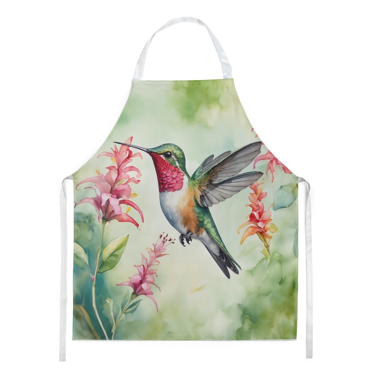 DAC7421APRON 30 x 27 in. Broadtailed Hummingbird Apron