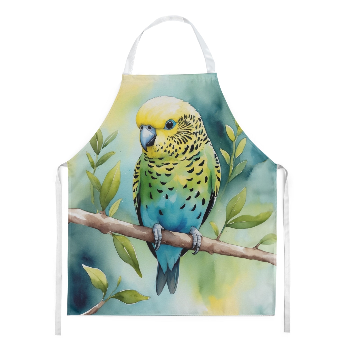 DAC7422APRON 30 x 27 in. Budgerigar Kitchen Apron