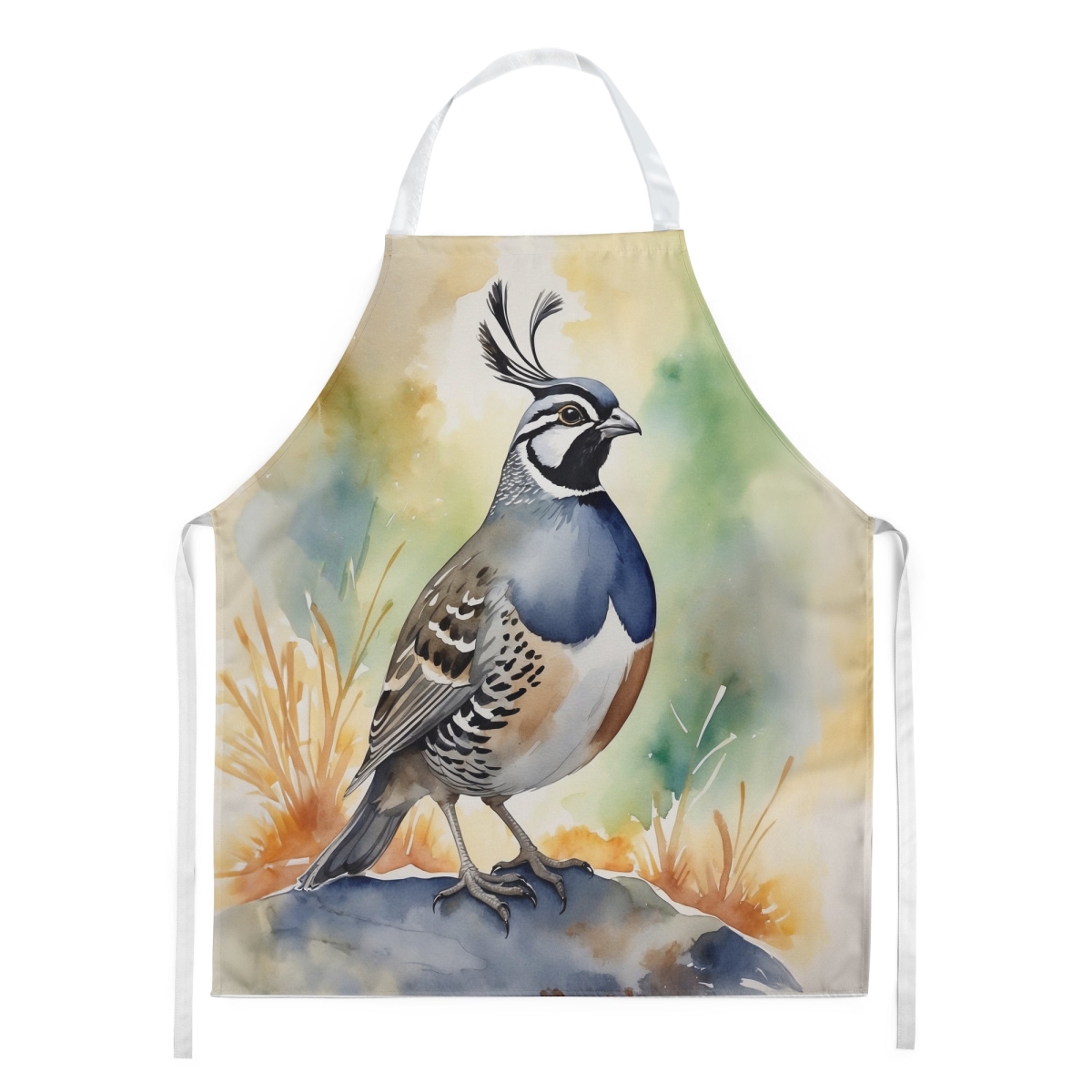 DAC7424APRON 30 x 27 in. California Quail Apron