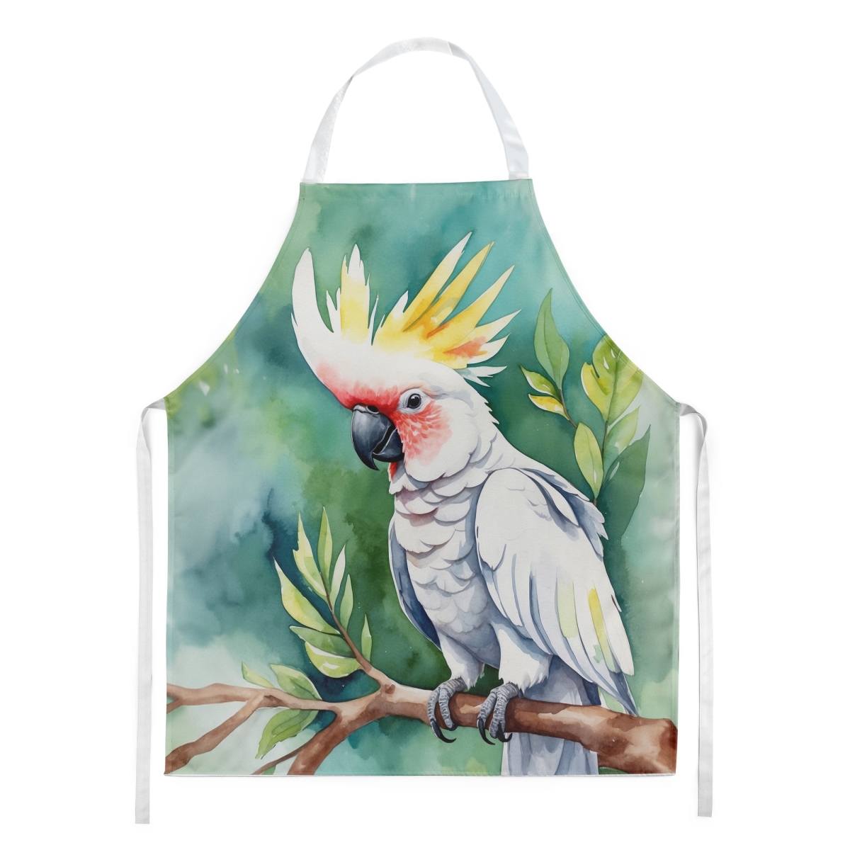 DAC7426APRON 30 x 27 in. Cockatoo Kitchen Apron