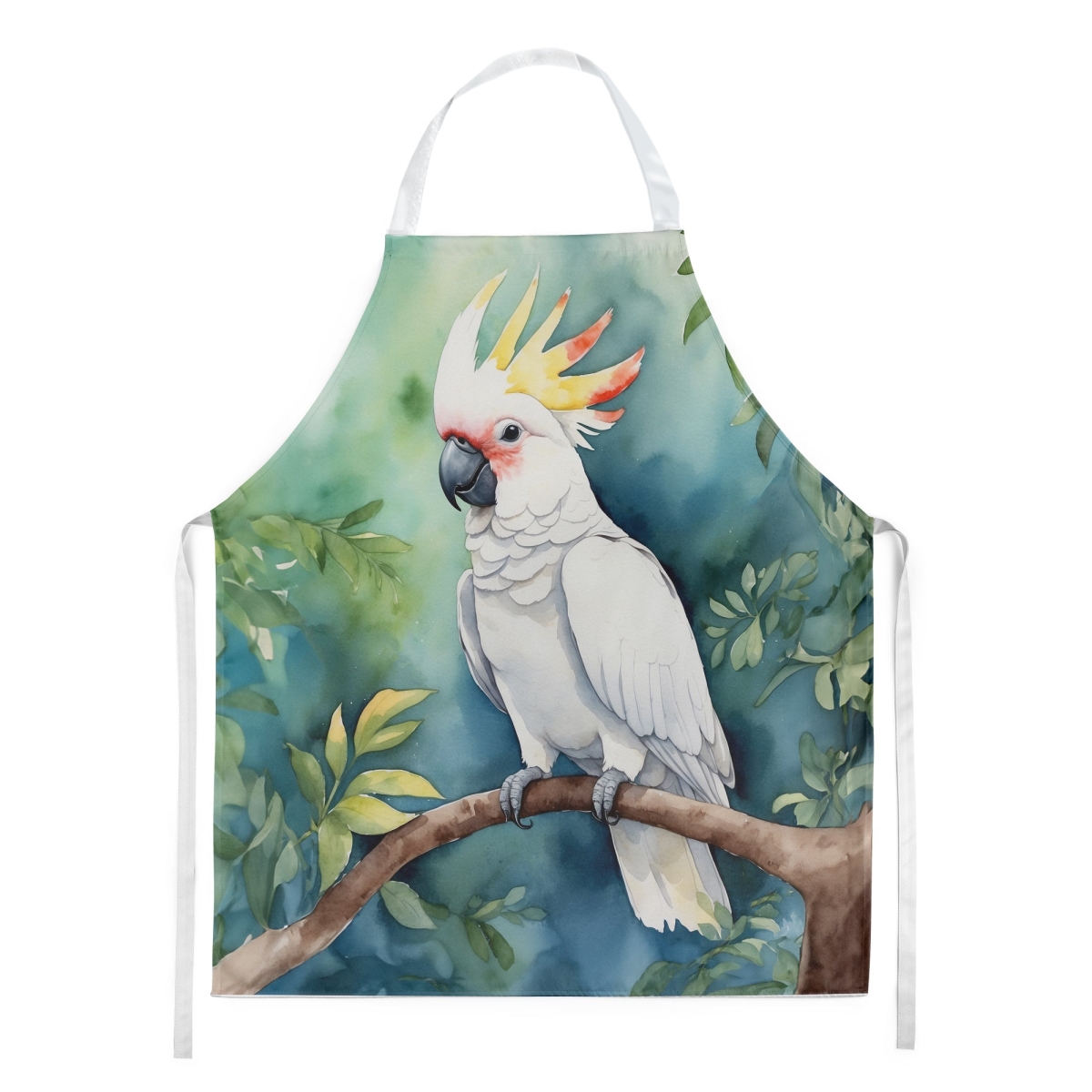 DAC7427APRON 30 x 27 in. Cockatoo Kitchen Apron