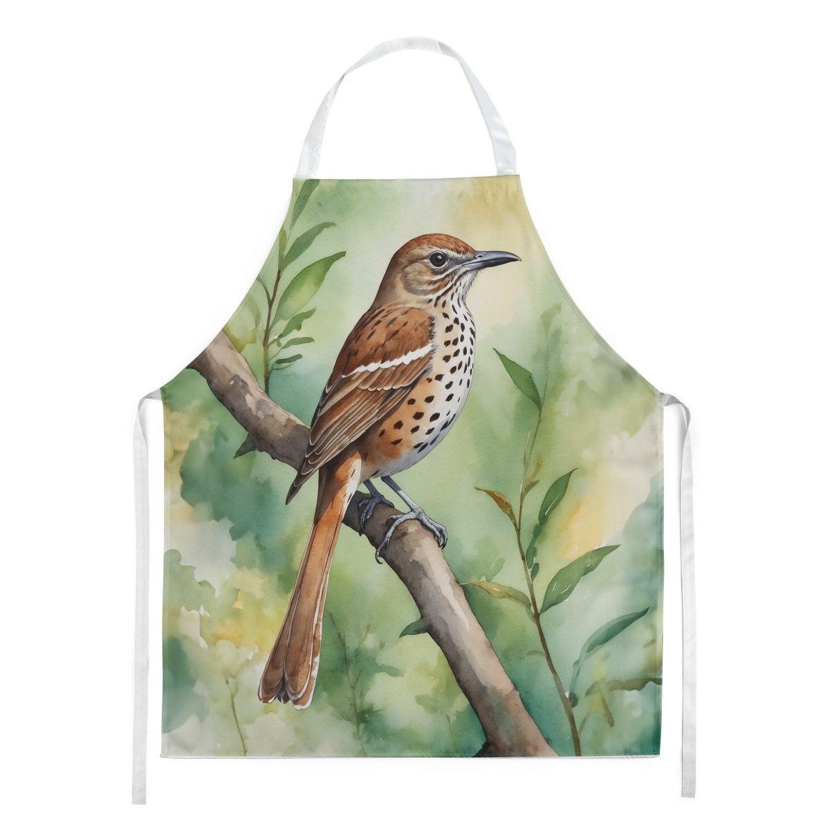 DAC7431APRON 30 x 27 in. Georgia Brown Thrasher Apron