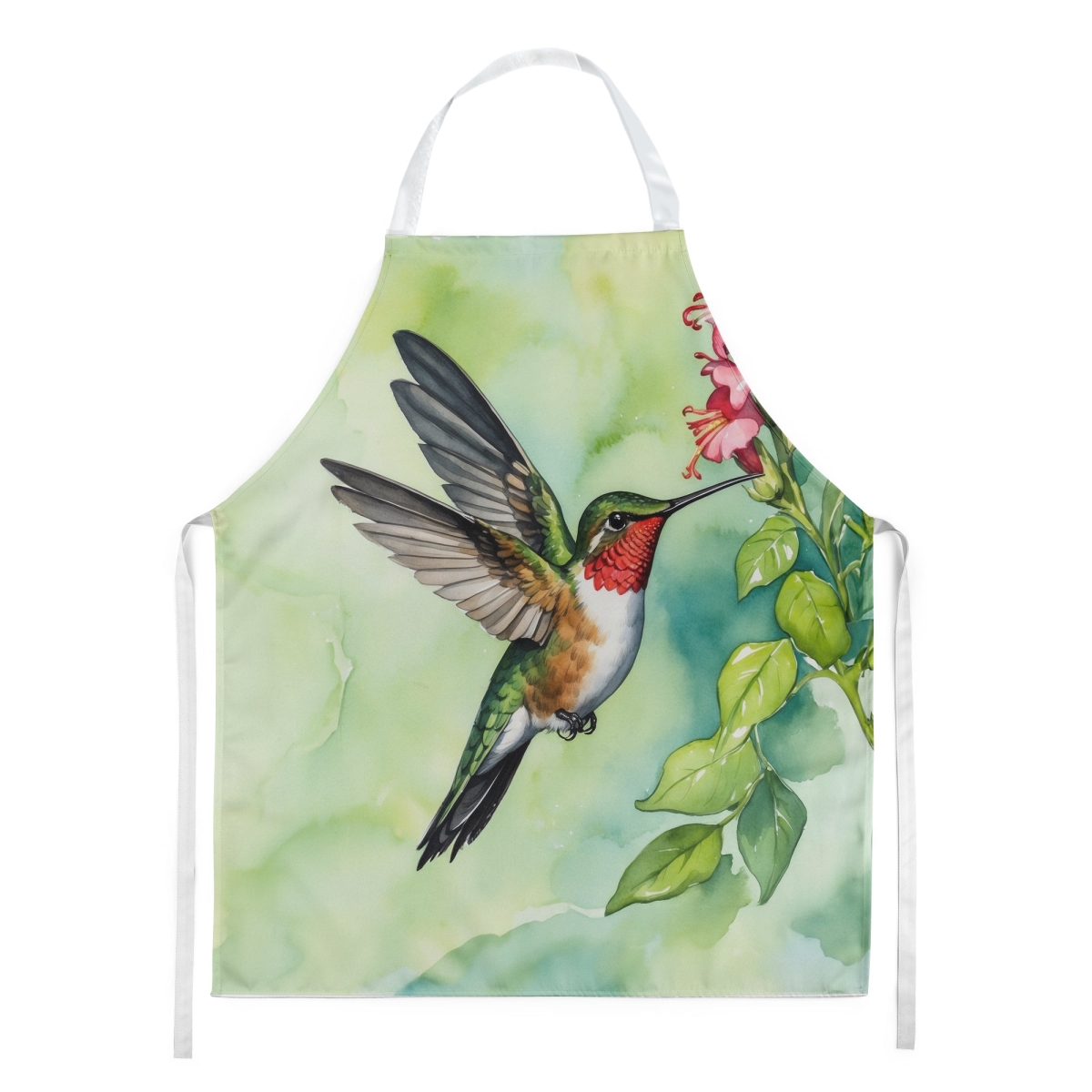 DAC7433APRON 30 x 27 in. Rubythroated Hummingbird Apron