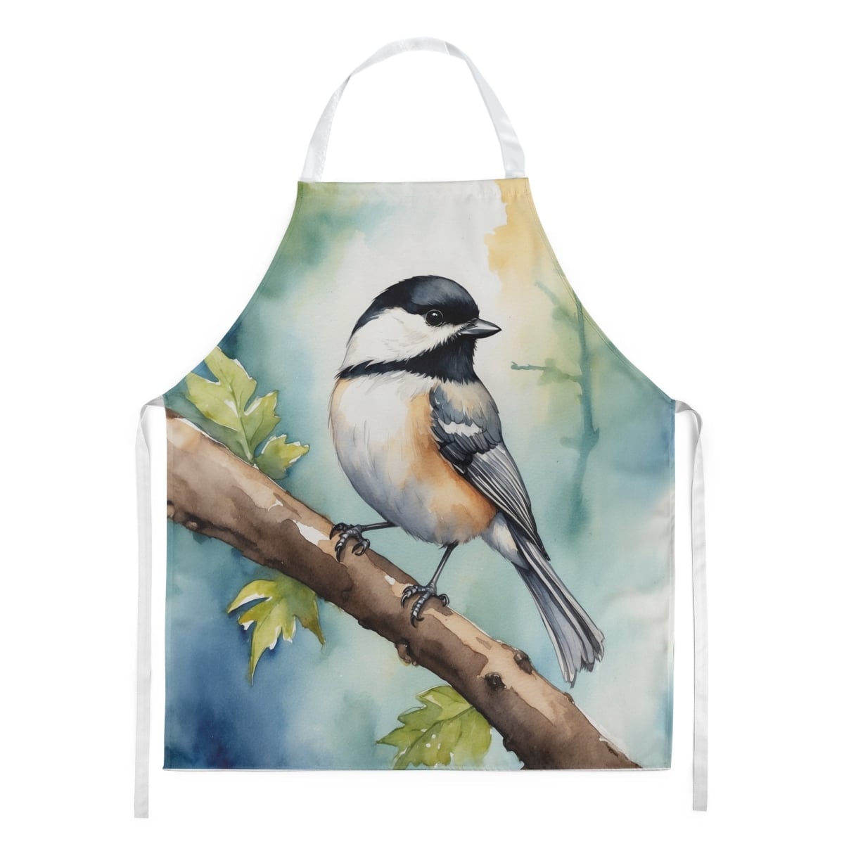 DAC7440APRON 30 x 27 in. Massachusetts Blackcapped Chickadee Apron