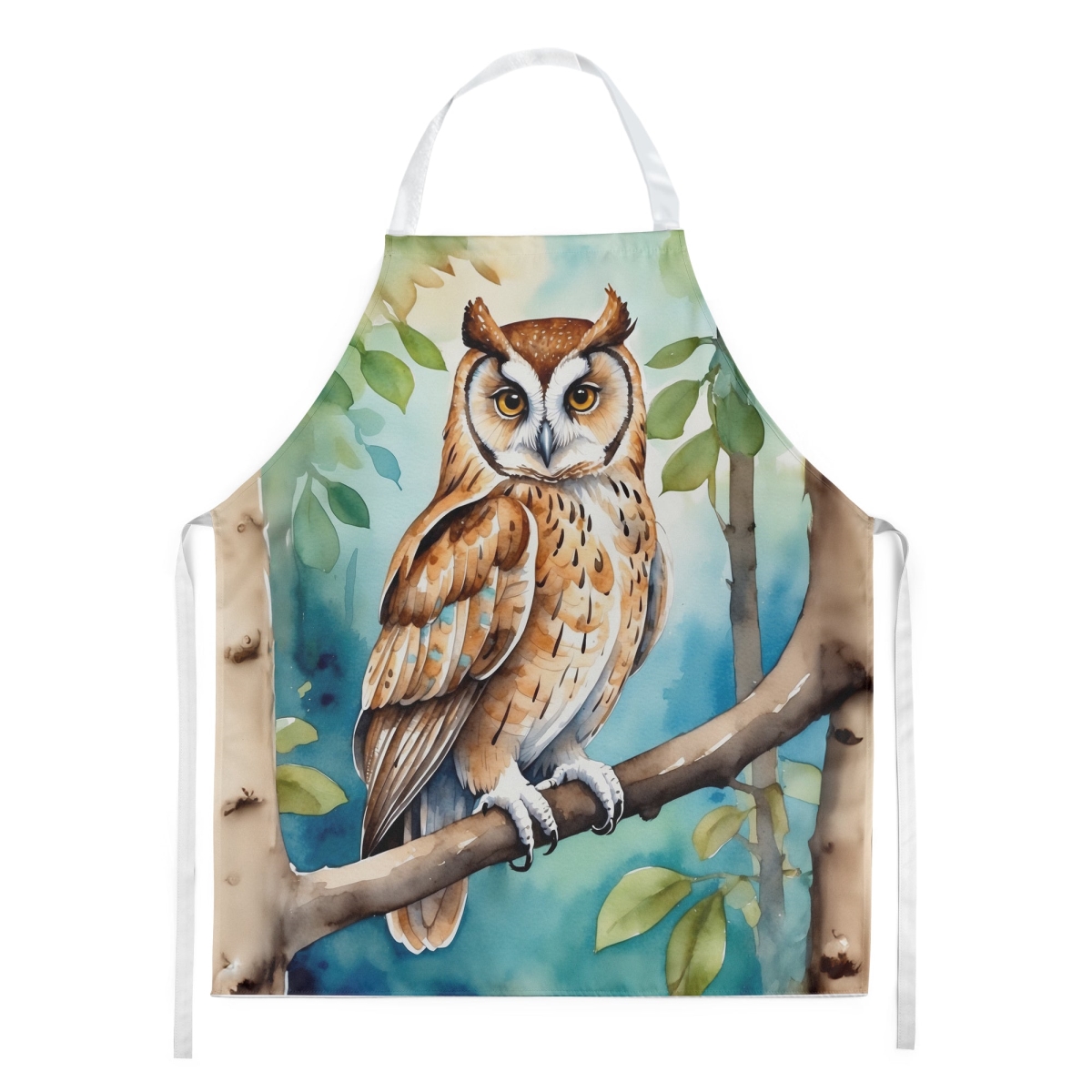 DAC7454APRON 30 x 27 in. Oriental Bay Owl Apron