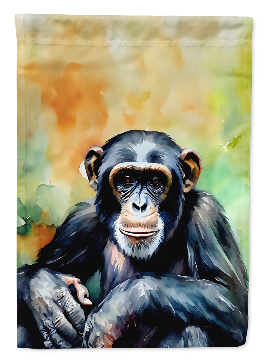 DAC2894CHF 40 x 28 in. Chimpanzee House Flag