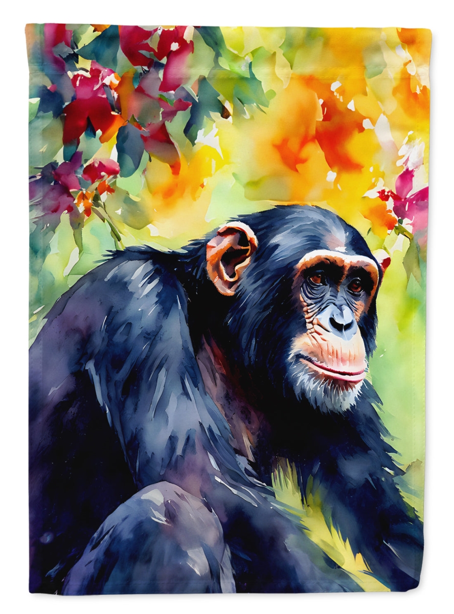 DAC2895CHF 40 x 28 in. Chimpanzee House Flag
