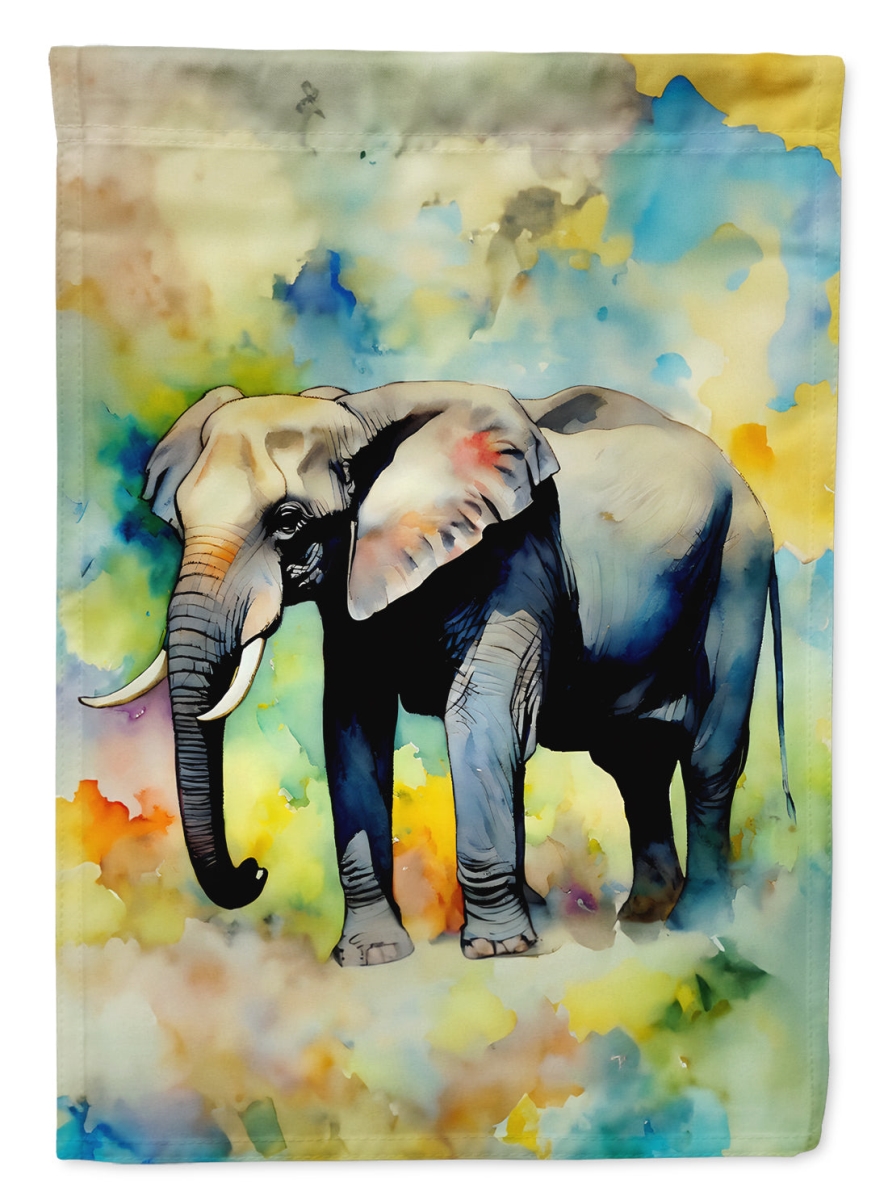 DAC2905CHF 40 x 28 in. Elephant House Flag