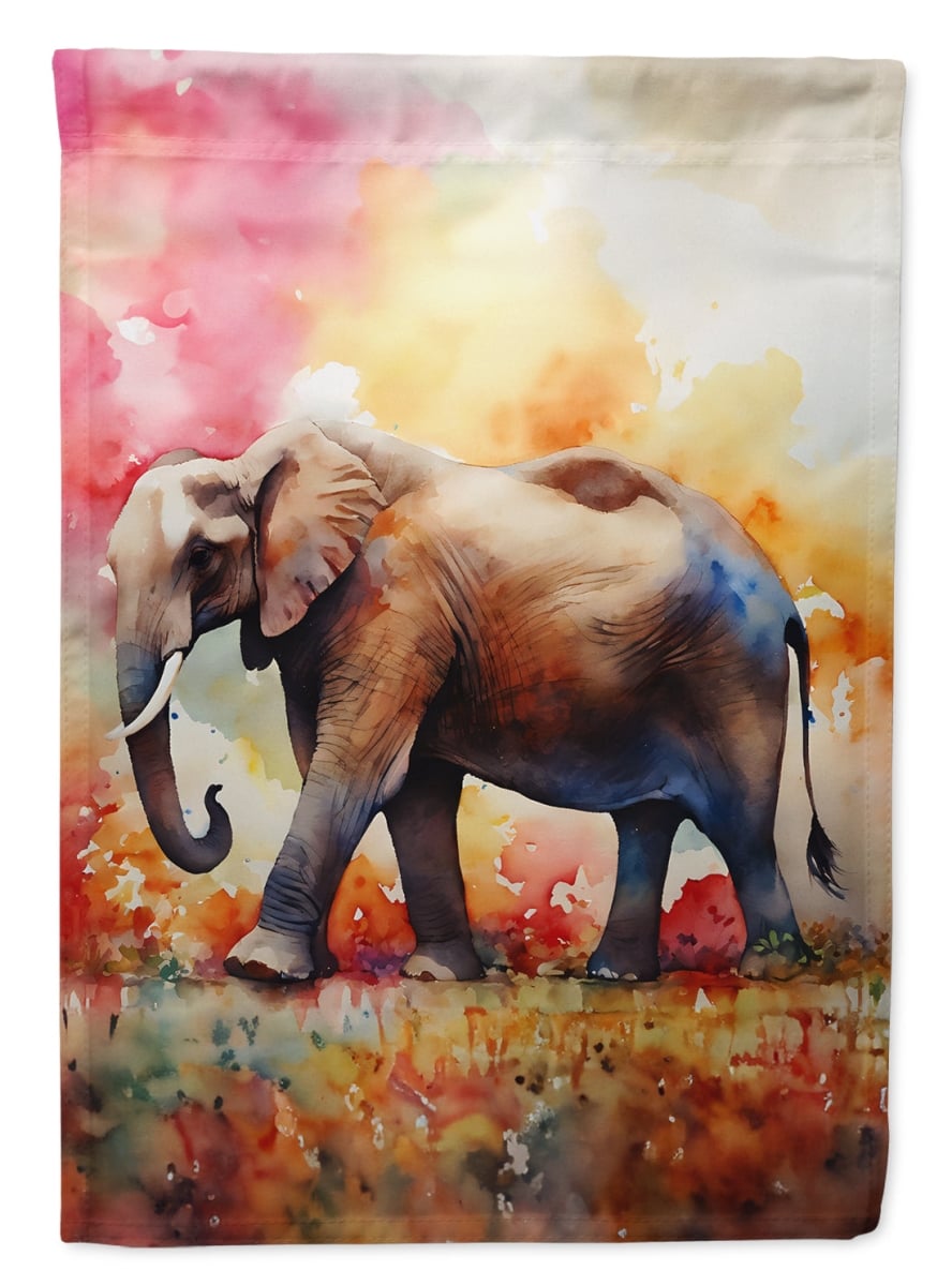 DAC2907CHF 40 x 28 in. Elephant House Flag