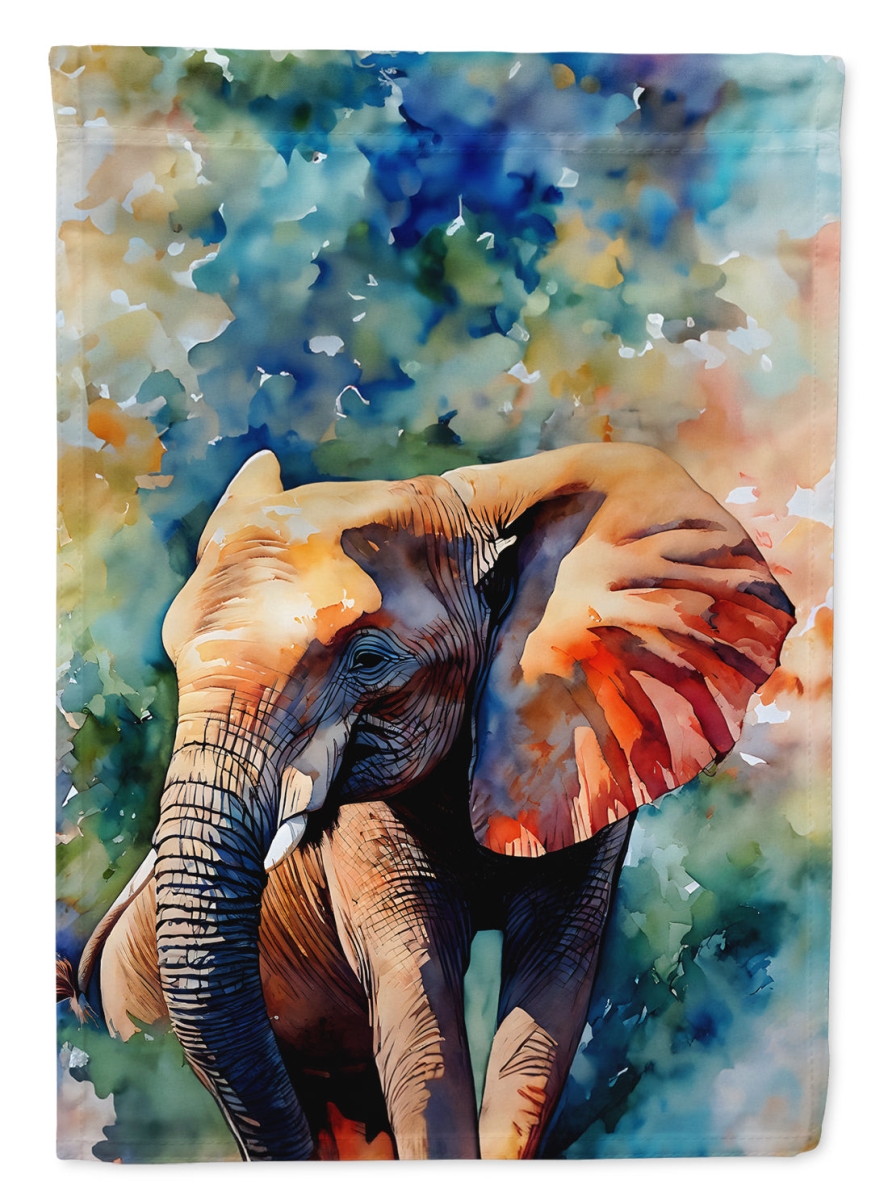 DAC2909CHF 40 x 28 in. Elephant House Flag