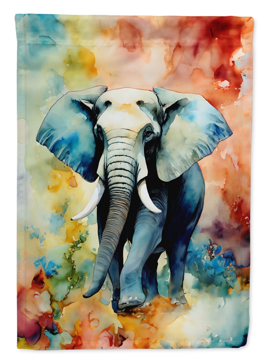 DAC2910CHF 40 x 28 in. Elephant House Flag