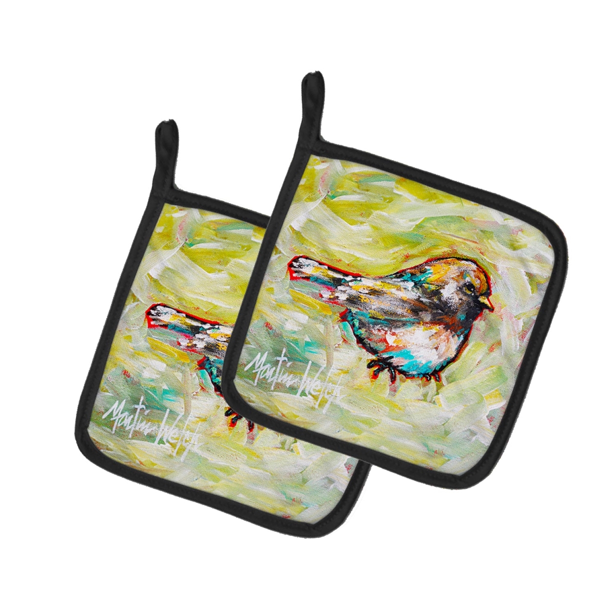 MW2017PTHD 7.5 x 7.5 in. Be Winkin Pot Holders - Set of 2