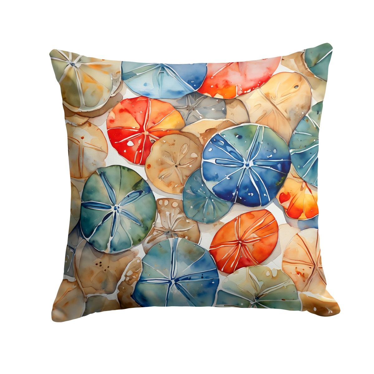 DAC2820PW1414 14 x 14 in. Sand Dollars Throw Pillow