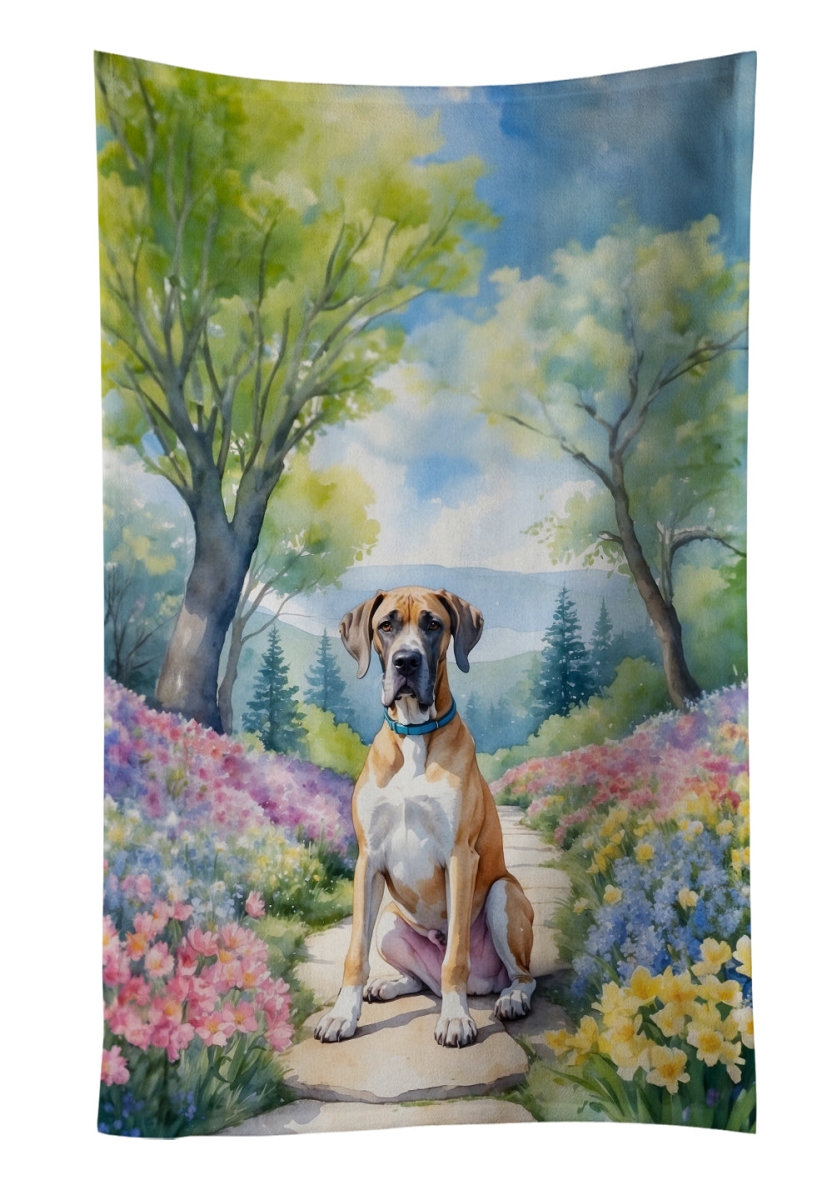 DAC6641KTWL 25 x 15 in. Great Dane Spring Path Kitchen Towel