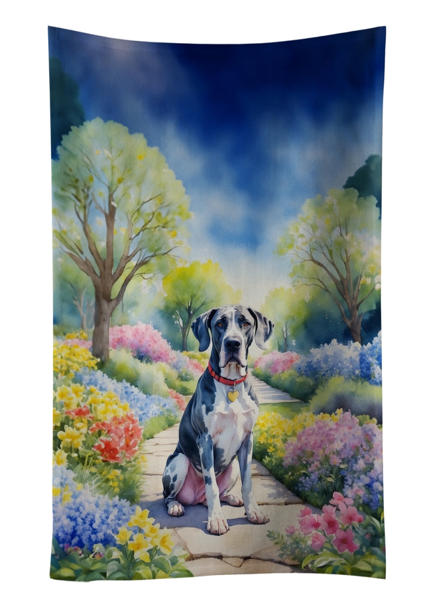 DAC6643KTWL 25 x 15 in. Great Dane Spring Path Kitchen Towel
