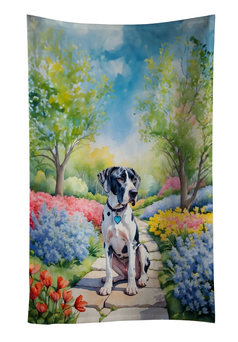 DAC6644KTWL 25 x 15 in. Great Dane Spring Path Kitchen Towel