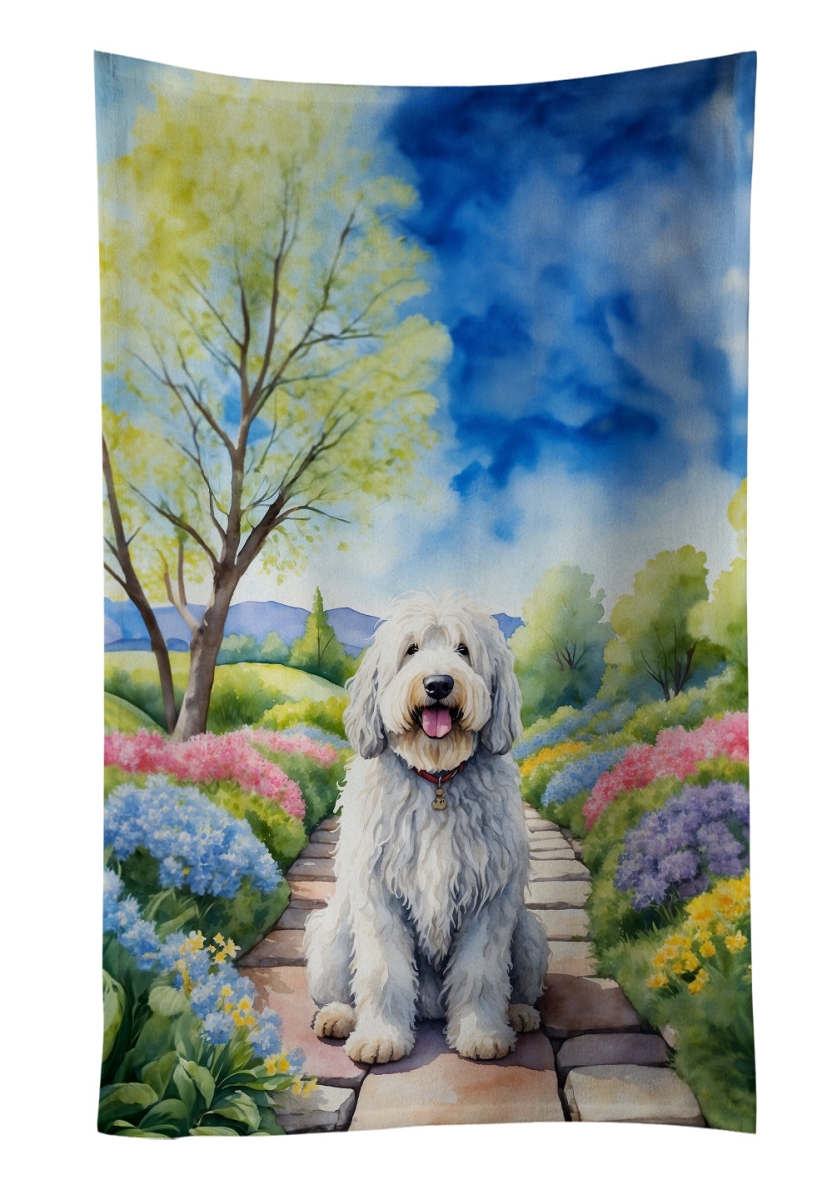 DAC6658KTWL 25 x 15 in. Komondor Spring Path Kitchen Towel