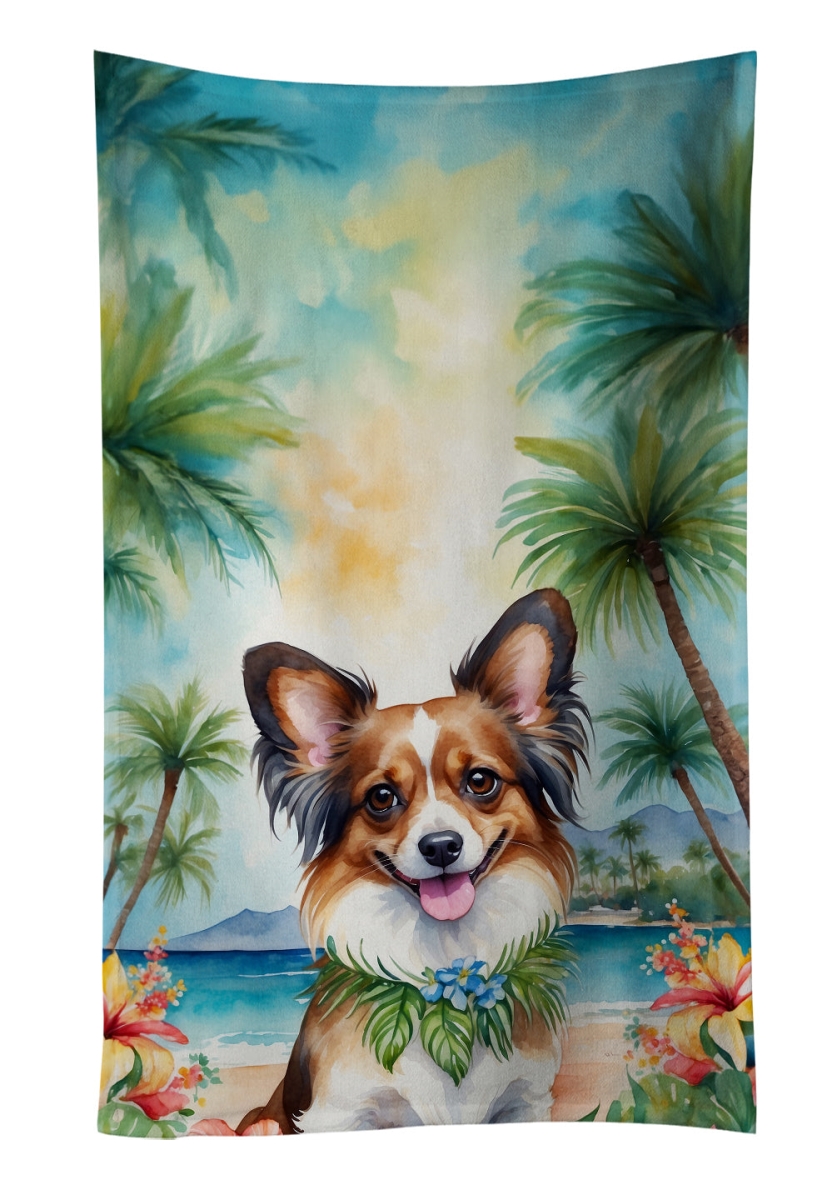 DAC6486KTWL 25 x 15 in. Papillon Luau Kitchen Towel